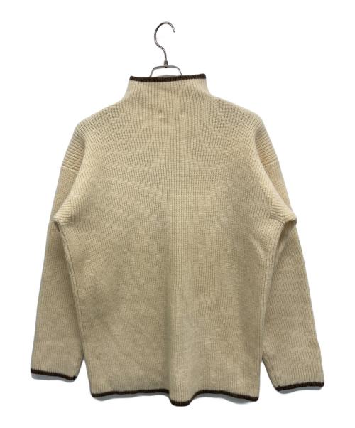 MIYAKE DESIGN STUDIO（ミヤケ デザイン スタジオ）MIYAKE DESIGN STUDIO (ミヤケ デザイン スタジオ) 厚手ニット グレー×アイボリー サイズ:不明の古着・服飾アイテム