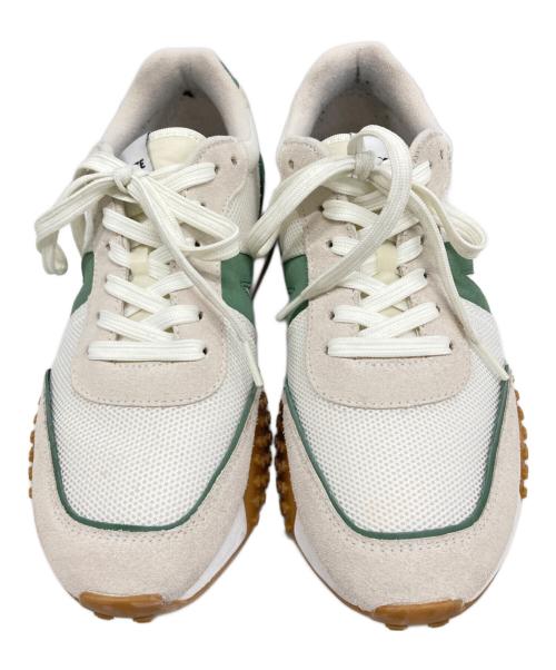 LACOSTE（ラコステ）LACOSTE (ラコステ) スニーカー ホワイト×グリーン サイズ:27の古着・服飾アイテム