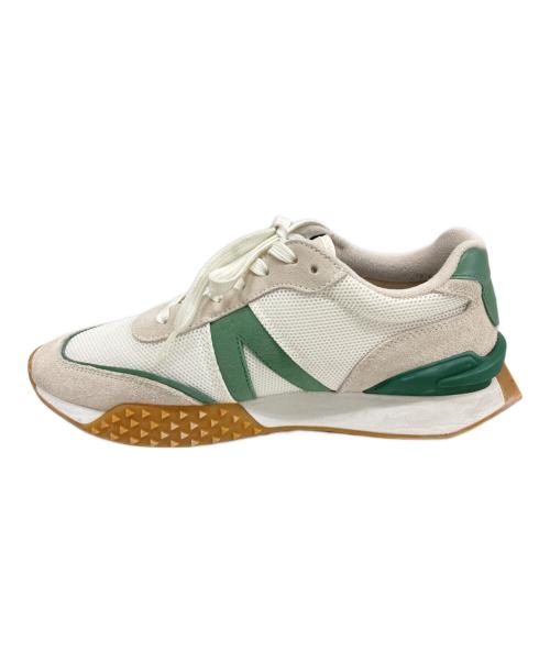 LACOSTE（ラコステ）LACOSTE (ラコステ) スニーカー ホワイト×グリーン サイズ:27の古着・服飾アイテム