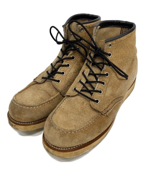 RED WING（レッドウィング）RED WING (レッドウィング) レースアップブーツ ベージュ サイズ:8.5の古着・服飾アイテム