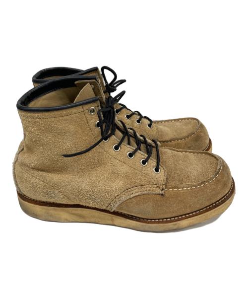 RED WING（レッドウィング）RED WING (レッドウィング) レースアップブーツ ベージュ サイズ:8.5の古着・服飾アイテム