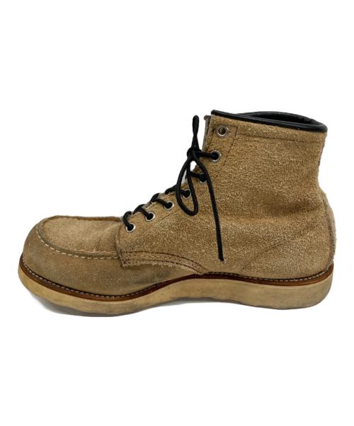 RED WING（レッドウィング）RED WING (レッドウィング) レースアップブーツ ベージュ サイズ:8.5の古着・服飾アイテム