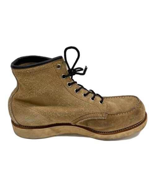 RED WING（レッドウィング）RED WING (レッドウィング) レースアップブーツ ベージュ サイズ:8.5の古着・服飾アイテム