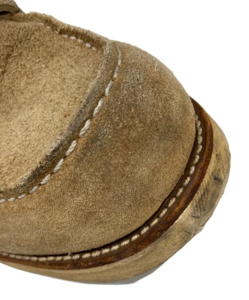 RED WING（レッドウィング）RED WING (レッドウィング) レースアップブーツ ベージュ サイズ:8.5の古着・服飾アイテム