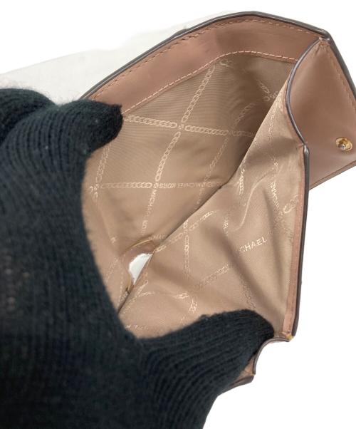 MICHAEL KORS（マイケル・コース）MICHAEL KORS (マイケル・コース) 3つ折り財布 ソフトピンクの古着・服飾アイテム