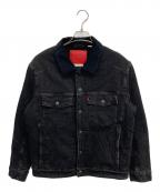 LEVI'Sリーバイス）の古着「デニムボアジャケット」｜ブラック