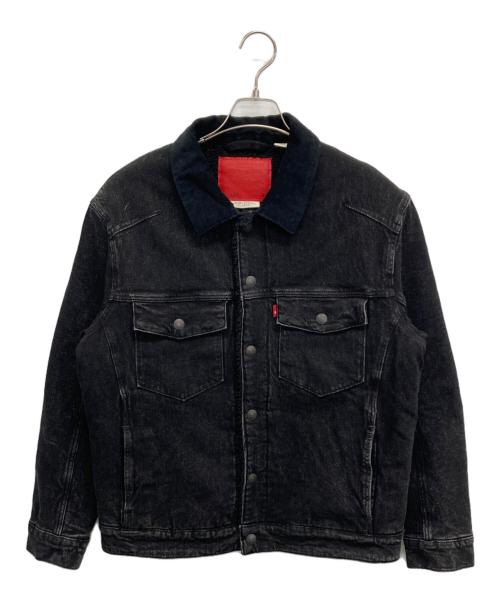 LEVI'S（リーバイス）LEVI'S (リーバイス) デニムボアジャケット ブラック サイズ:Sの古着・服飾アイテム