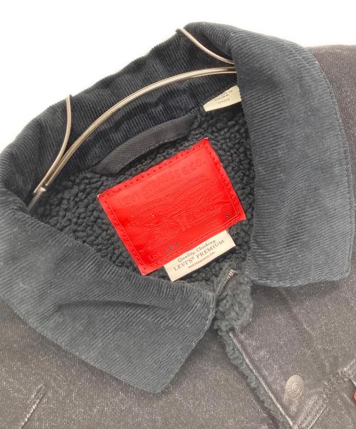 LEVI'S（リーバイス）LEVI'S (リーバイス) デニムボアジャケット ブラック サイズ:Sの古着・服飾アイテム