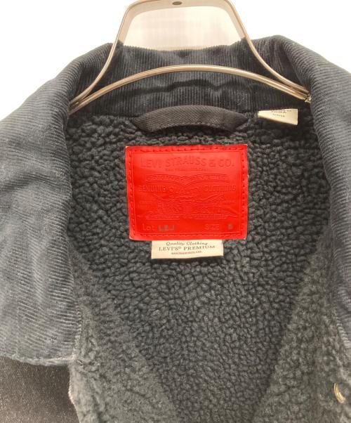 LEVI'S（リーバイス）LEVI'S (リーバイス) デニムボアジャケット ブラック サイズ:Sの古着・服飾アイテム