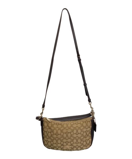 COACH（コーチ）COACH (コーチ) 2WAYショルダーバッグ ブラウンの古着・服飾アイテム