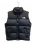 THE NORTH FACE（ザ ノース フェイス）の古着「ダウンベスト」｜ブラック