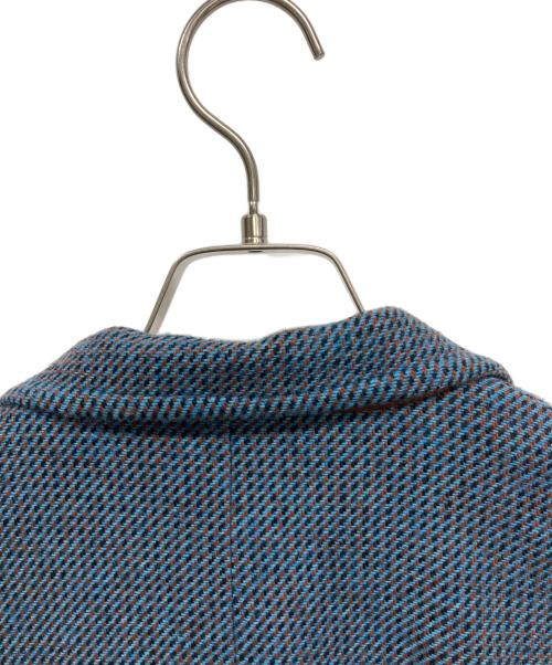 SLY（スライ）SLY (スライ) テーラードジャケット ブラウン×スカイブルー サイズ:SIZE Freeの古着・服飾アイテム