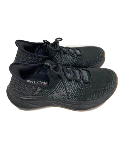 SKECHERS（スケッチャーズ）SKECHERS (スケッチャーズ) ローカットスニーカー ブラック サイズ:SIZE 25cmの古着・服飾アイテム