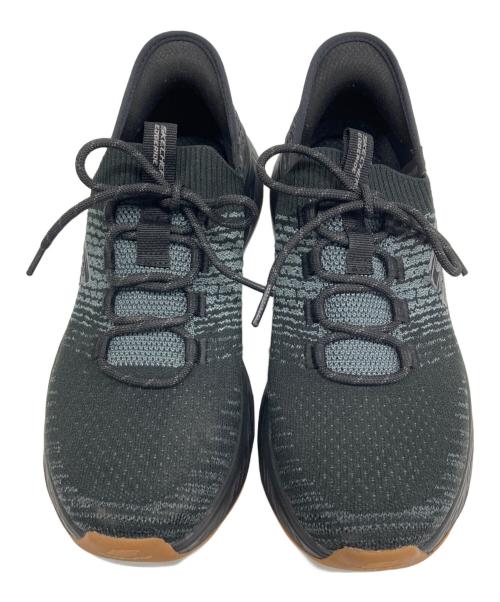 SKECHERS（スケッチャーズ）SKECHERS (スケッチャーズ) ローカットスニーカー ブラック サイズ:SIZE 25cmの古着・服飾アイテム