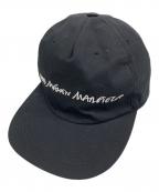 MM6 Maison Margielaエムエムシックスメゾンマルジェラ）の古着「キャップ」｜ブラック