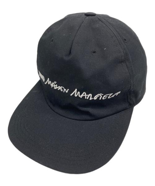 MM6 Maison Margiela（エムエムシックスメゾンマルジェラ）MM6 Maison Margiela (エムエムシックスメゾンマルジェラ) キャップ ブラックの古着・服飾アイテム