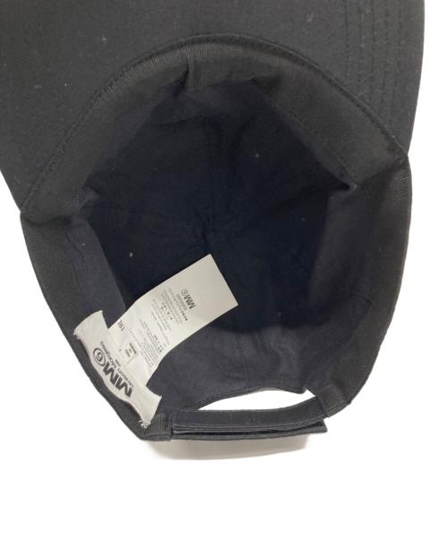 MM6 Maison Margiela（エムエムシックスメゾンマルジェラ）MM6 Maison Margiela (エムエムシックスメゾンマルジェラ) キャップ ブラックの古着・服飾アイテム