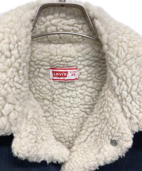 LEVI'S（リーバイス）LEVI'S (リーバイス) ボアランチジャケット ブラック サイズ:SIZE 38の古着・服飾アイテム