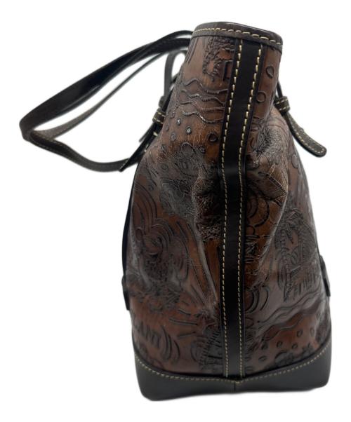 DOONEY&BOURKE（ドゥーニーアンドバーク）DOONEY&BOURKE (ドゥーニーアンドバーク) トートバッグ ブラウンの古着・服飾アイテム
