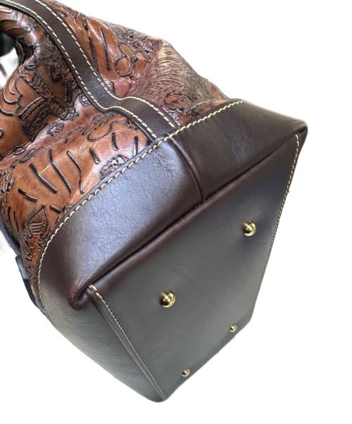 DOONEY&BOURKE（ドゥーニーアンドバーク）DOONEY&BOURKE (ドゥーニーアンドバーク) トートバッグ ブラウンの古着・服飾アイテム
