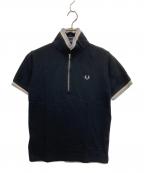 FRED PERRY×COMME des GARCONSフレッドペリー×コムデギャルソン）の古着「ポロシャツ」｜ブラック