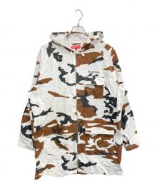 SUPREME（シュプリーム）の古着「ジップアップジャケット」｜ブラウン×ホワイト
