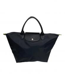 LONGCHAMP（ロンシャン）の古着「ハンドバッグ」｜ブラック