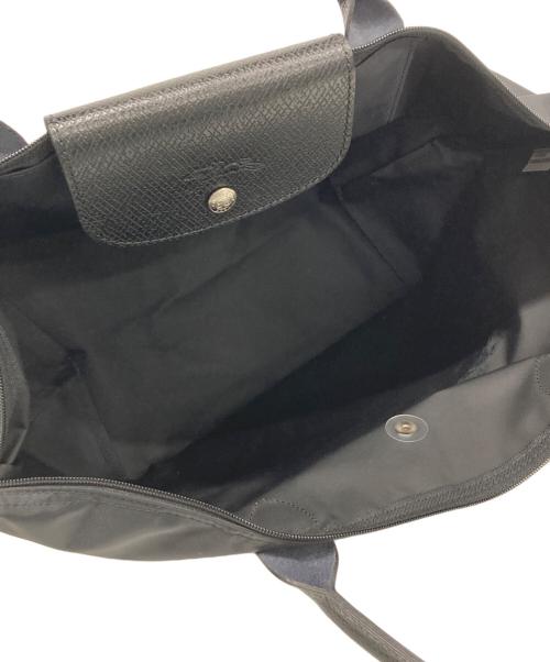 LONGCHAMP（ロンシャン）LONGCHAMP (ロンシャン) ハンドバッグ ブラックの古着・服飾アイテム