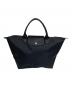 LONGCHAMP（ロンシャン）の古着「ハンドバッグ」｜ブラック