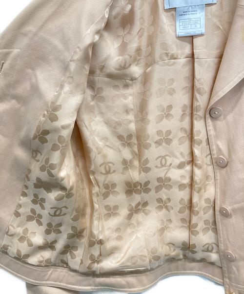 CHANEL（シャネル）CHANEL (シャネル) テーラードジャケット ピンク サイズ:36の古着・服飾アイテム