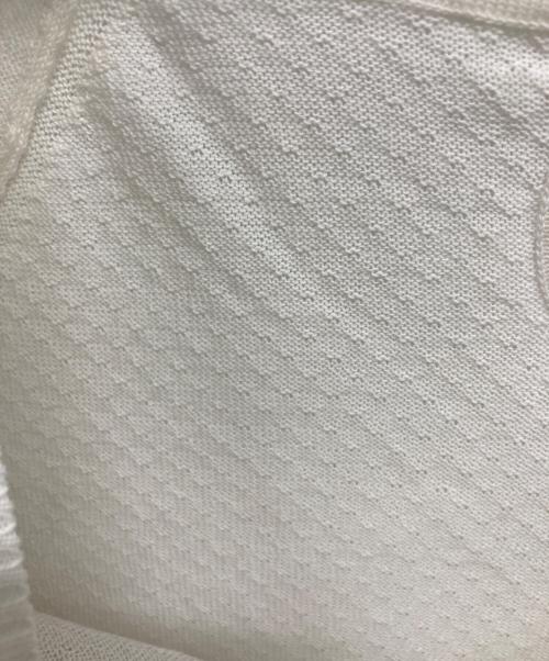 LOUIS VUITTON（ルイ ヴィトン）LOUIS VUITTON (ルイ ヴィトン) 薄手ニット ホワイト サイズ:Sの古着・服飾アイテム