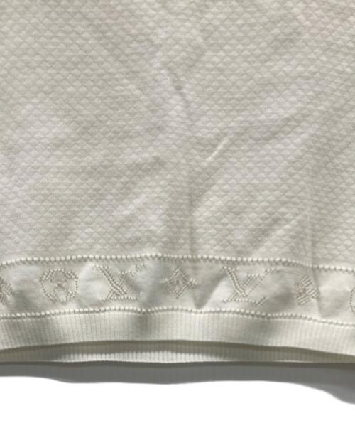LOUIS VUITTON（ルイ ヴィトン）LOUIS VUITTON (ルイ ヴィトン) 薄手ニット ホワイト サイズ:Sの古着・服飾アイテム