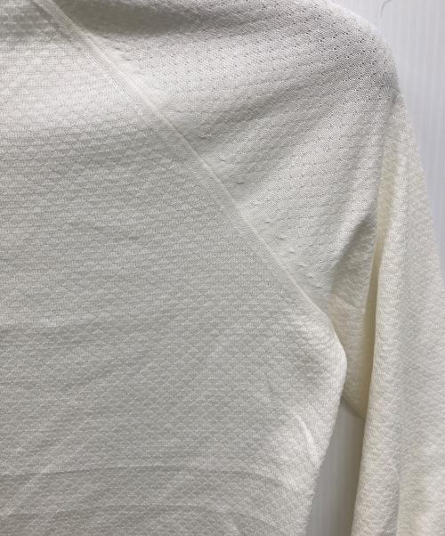 LOUIS VUITTON（ルイ ヴィトン）LOUIS VUITTON (ルイ ヴィトン) 薄手ニット ホワイト サイズ:Sの古着・服飾アイテム