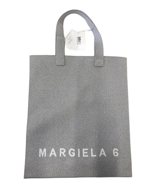 MM6 Maison Margiela（エムエムシックスメゾンマルジェラ）MM6 Maison Margiela (エムエムシックスメゾンマルジェラ) トートバッグ シルバーの古着・服飾アイテム