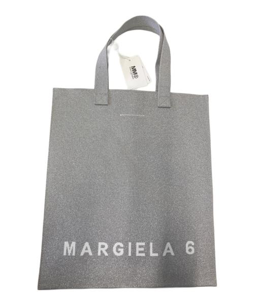 MM6 Maison Margiela（エムエムシックスメゾンマルジェラ）MM6 Maison Margiela (エムエムシックスメゾンマルジェラ) トートバッグ シルバーの古着・服飾アイテム