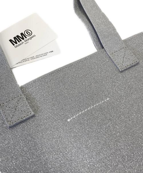 MM6 Maison Margiela（エムエムシックスメゾンマルジェラ）MM6 Maison Margiela (エムエムシックスメゾンマルジェラ) トートバッグ シルバーの古着・服飾アイテム