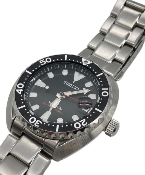 SEIKO（セイコー）SEIKO (セイコー) 腕時計 ブラックの古着・服飾アイテム