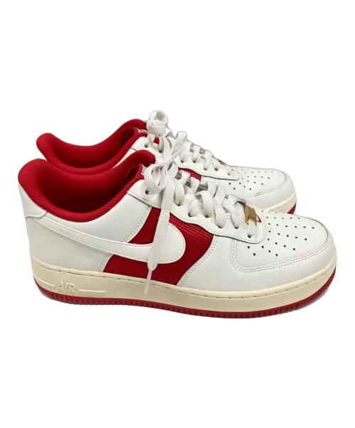 NIKE（ナイキ）NIKE (ナイキ) ローカットスニーカー ホワイト×レッド サイズ:26.5cmの古着・服飾アイテム