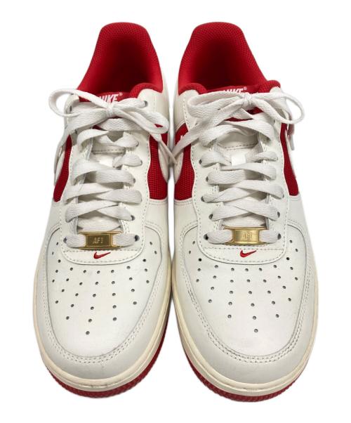 NIKE（ナイキ）NIKE (ナイキ) ローカットスニーカー ホワイト×レッド サイズ:26.5cmの古着・服飾アイテム