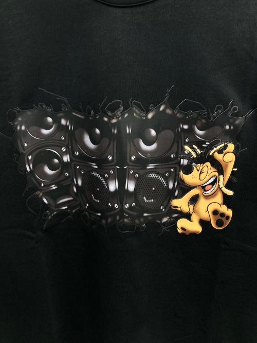 NASTY DOG（ナスティー ドッグ）NASTY DOG (ナスティー ドッグ) 半袖デニムシャツ ブラック サイズ:1の古着・服飾アイテム