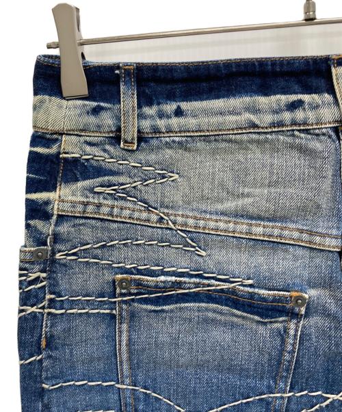 Christian Dior BOUTIQUE（クリスチャン ディオールブティック）Christian Dior BOUTIQUE (クリスチャン ディオールブティック) デニムスカート インディゴブルー サイズ:SIZE2の古着・服飾アイテム
