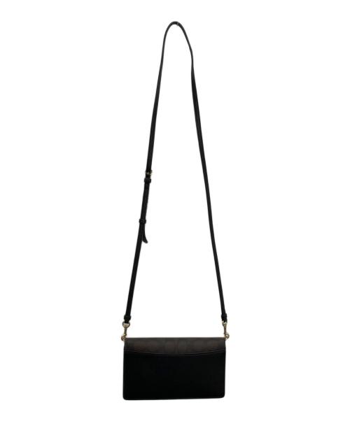 COACH（コーチ）COACH (コーチ) ショルダーバッグ ブラウン×ブラックの古着・服飾アイテム