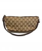 GUCCIグッチ）の古着「アクセサリーポーチ」｜ベージュ