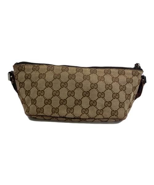 GUCCI（グッチ）GUCCI (グッチ) アクセサリーポーチ ベージュの古着・服飾アイテム