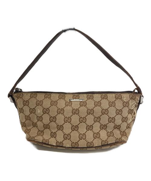 GUCCI（グッチ）GUCCI (グッチ) アクセサリーポーチ ベージュの古着・服飾アイテム