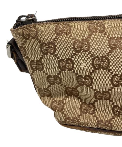 GUCCI（グッチ）GUCCI (グッチ) アクセサリーポーチ ベージュの古着・服飾アイテム