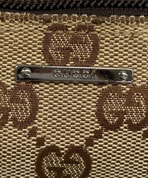 GUCCI（グッチ）GUCCI (グッチ) アクセサリーポーチ ベージュの古着・服飾アイテム
