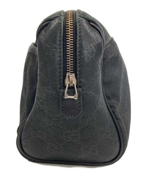 GUCCI（グッチ）GUCCI (グッチ) ハンドポーチ ブラックの古着・服飾アイテム