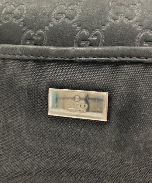 GUCCI（グッチ）GUCCI (グッチ) ハンドポーチ ブラックの古着・服飾アイテム