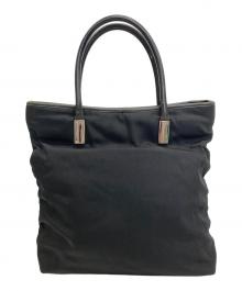 GUCCI（グッチ）の古着「ナイロントートバッグ」｜ブラック
